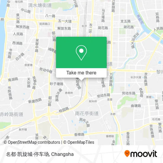 名都·凯旋城-停车场 map