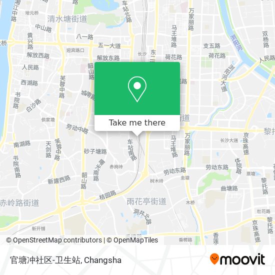 官塘冲社区-卫生站 map