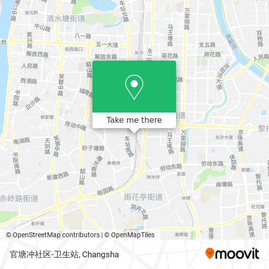 官塘冲社区-卫生站 map