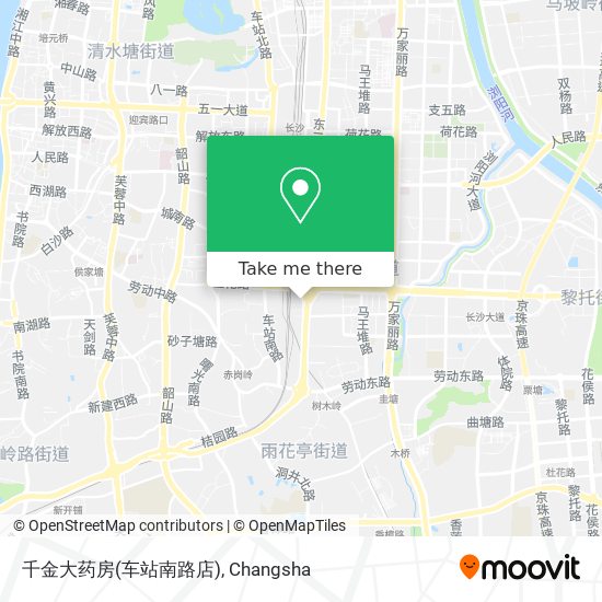 千金大药房(车站南路店) map