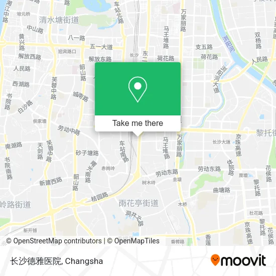长沙德雅医院 map