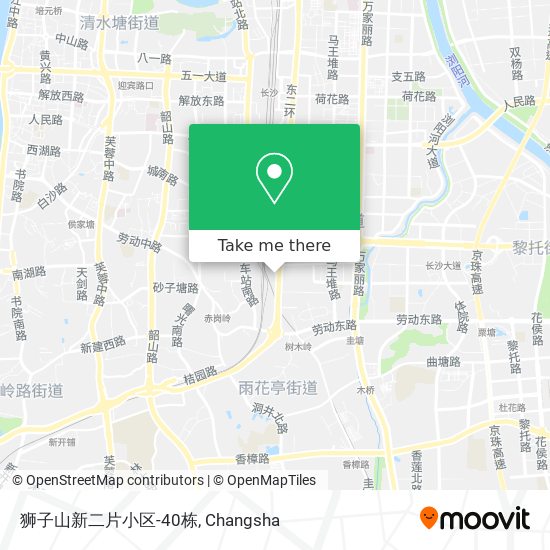狮子山新二片小区-40栋 map