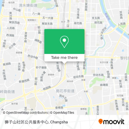 狮子山社区公共服务中心 map