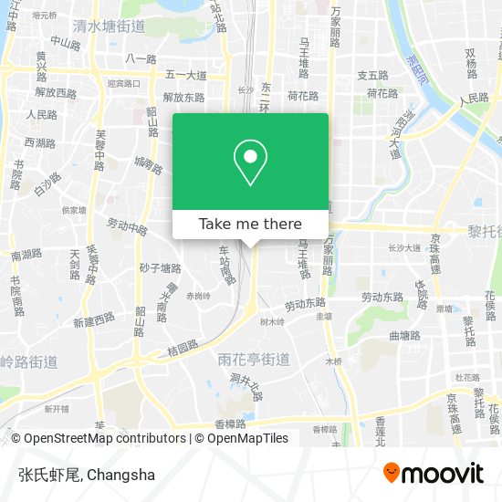 张氏虾尾 map