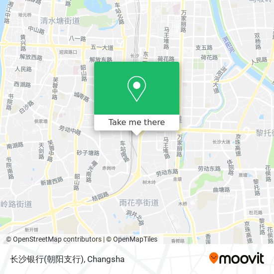 长沙银行(朝阳支行) map
