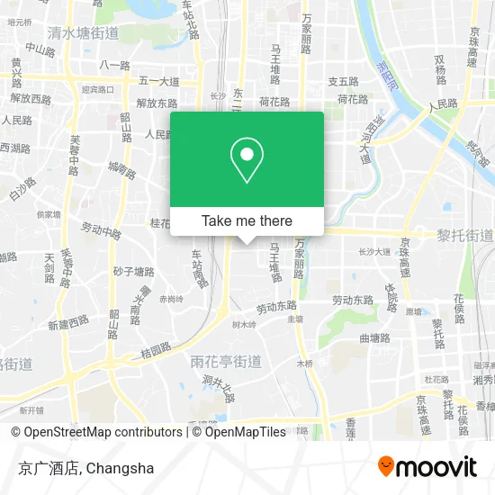 京广酒店 map