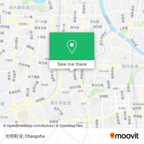光明鞋业 map