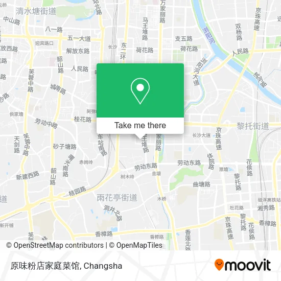 原味粉店家庭菜馆 map