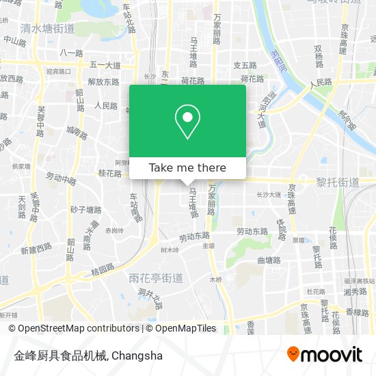 金峰厨具食品机械 map
