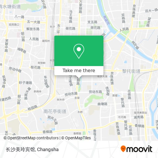 长沙美玲宾馆 map