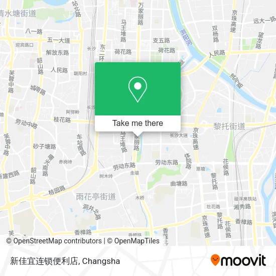 新佳宜连锁便利店 map