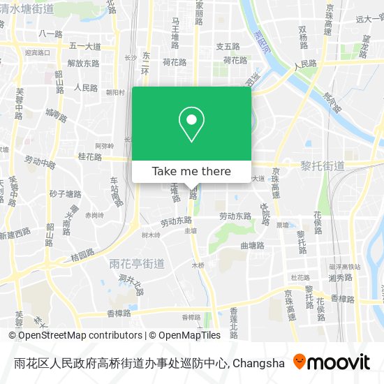 雨花区人民政府高桥街道办事处巡防中心 map