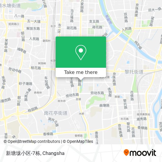 新塘垅小区-7栋 map
