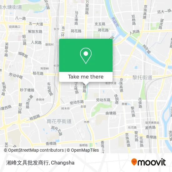 湘峰文具批发商行 map