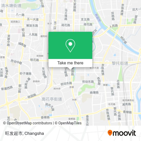 旺发超市 map