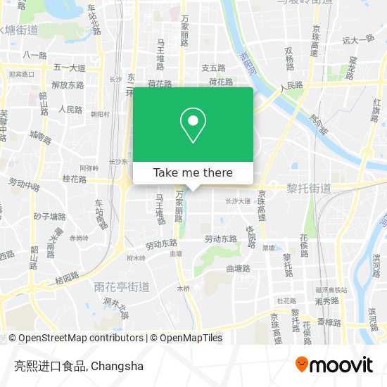 亮熙进口食品 map