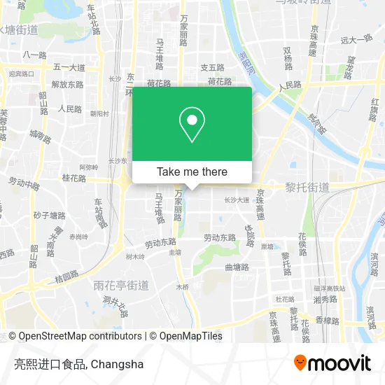 亮熙进口食品 map