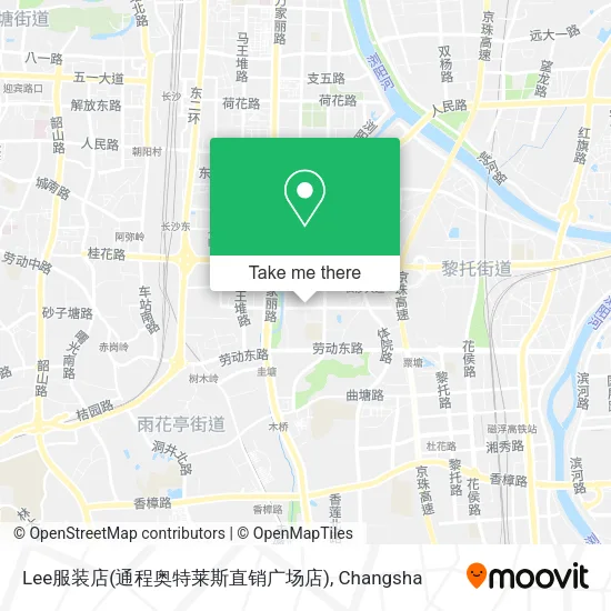 Lee服装店(通程奥特莱斯直销广场店) map