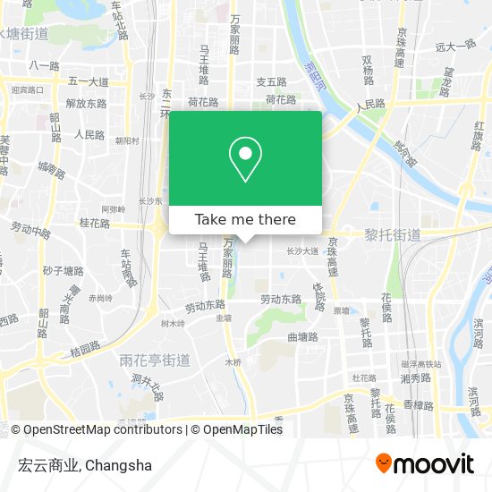宏云商业 map