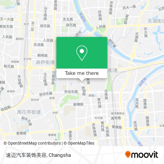 速迈汽车装饰美容 map