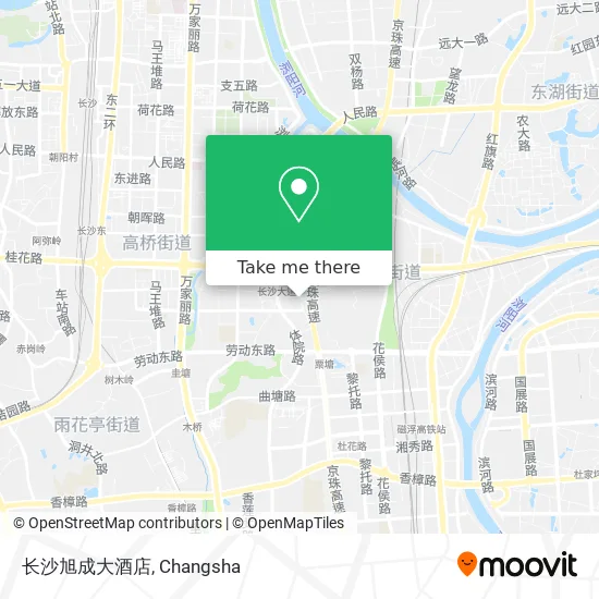 长沙旭成大酒店 map