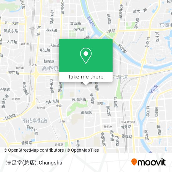 满足堂(总店) map