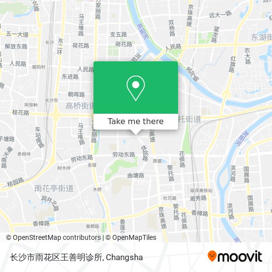 长沙市雨花区王善明诊所 map