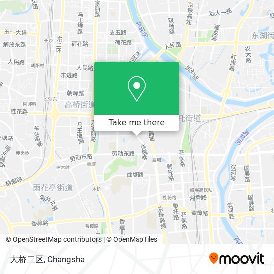 大桥二区 map