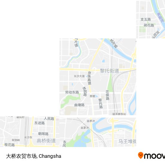 大桥农贸市场 map
