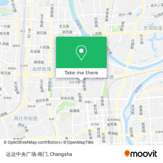 运达中央广场-南门 map