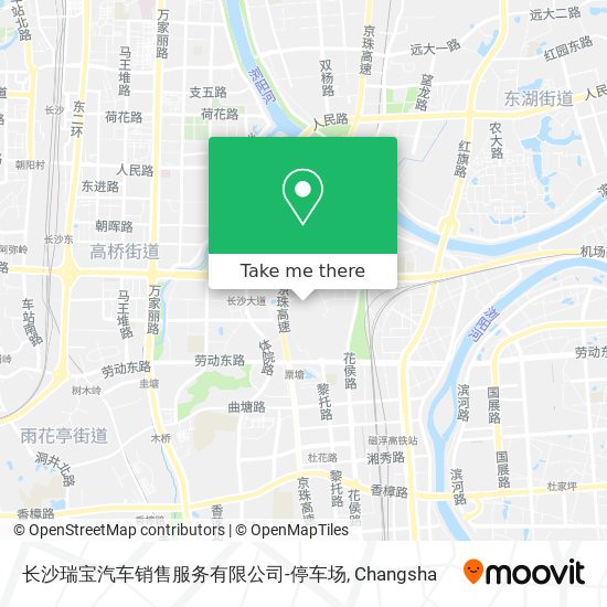长沙瑞宝汽车销售服务有限公司-停车场 map