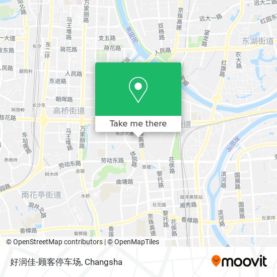 好润佳-顾客停车场 map