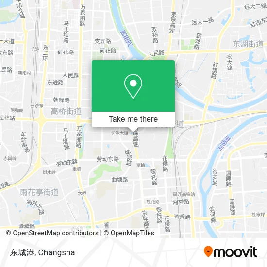 东城港 map
