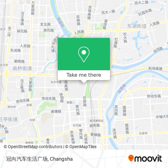 冠向汽车生活广场 map