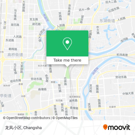 龙凤小区 map