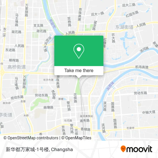 新华都万家城-1号楼 map