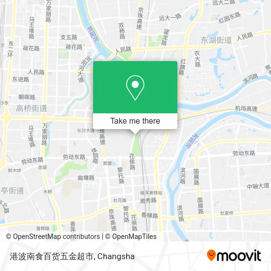 港波南食百货五金超市 map