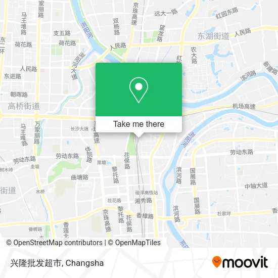 兴隆批发超市 map