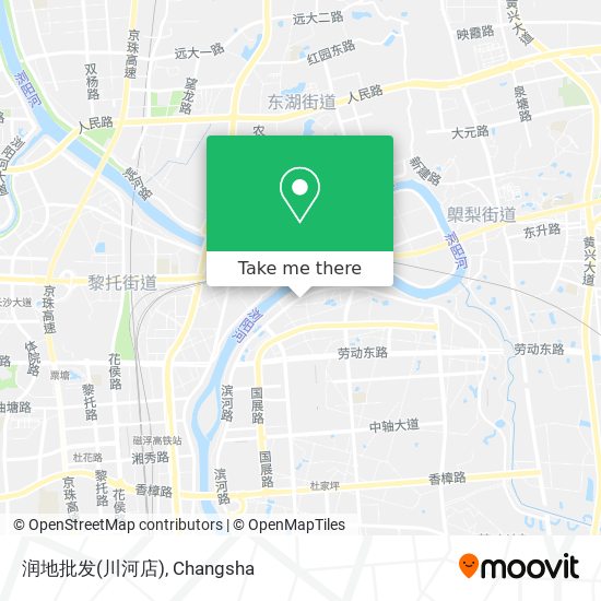 润地批发(川河店) map