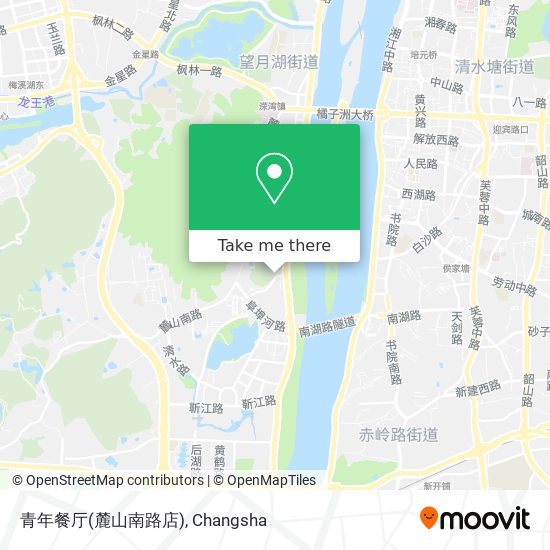 青年餐厅(麓山南路店) map