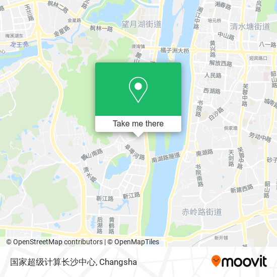 国家超级计算长沙中心 map