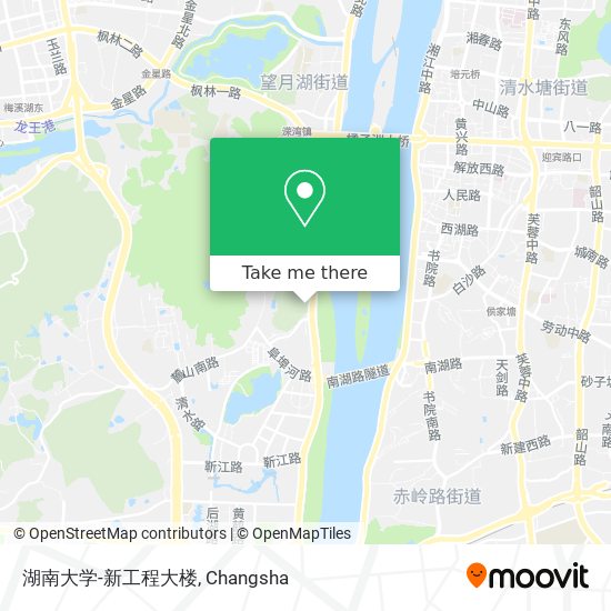 湖南大学-新工程大楼 map