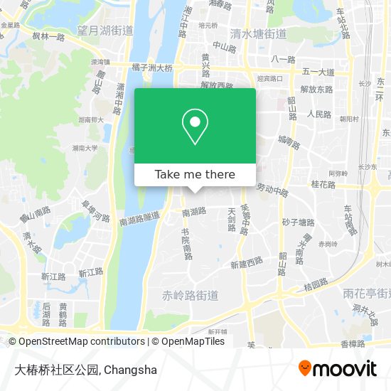 大椿桥社区公园 map