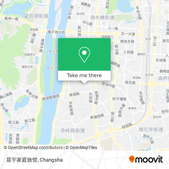 晨宇家庭旅馆 map