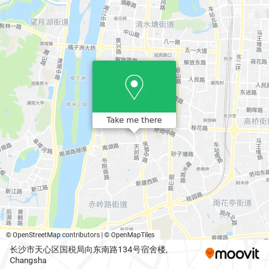 长沙市天心区国税局向东南路134号宿舍楼 map