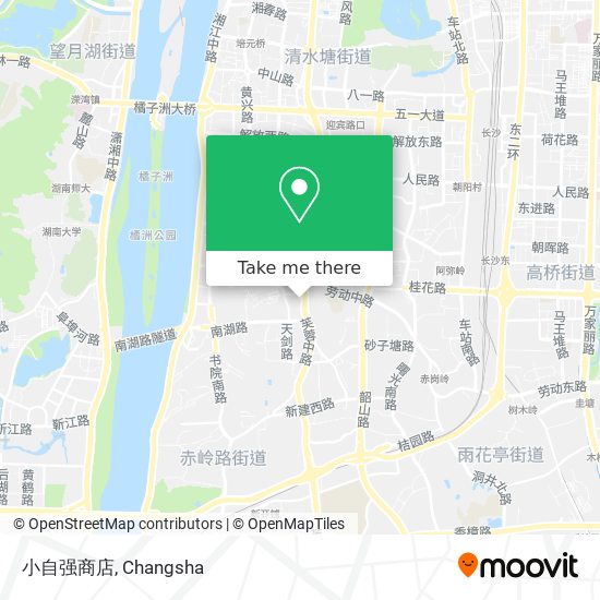 小自强商店 map