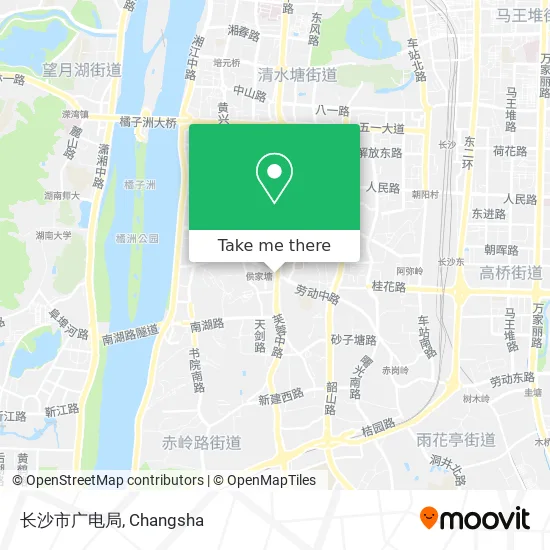 长沙市广电局 map