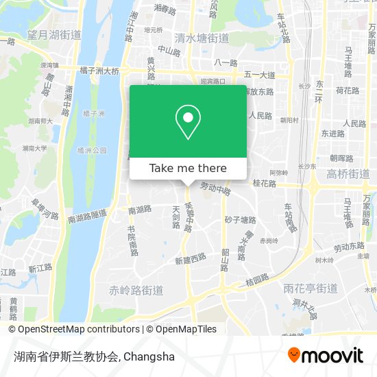 湖南省伊斯兰教协会 map