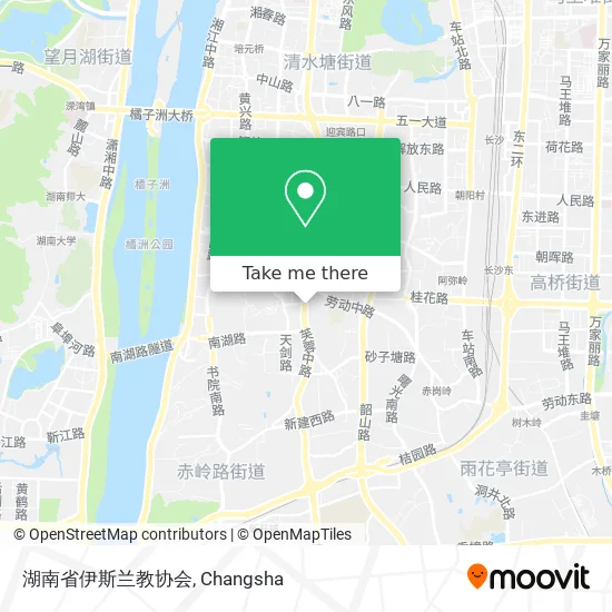 湖南省伊斯兰教协会 map