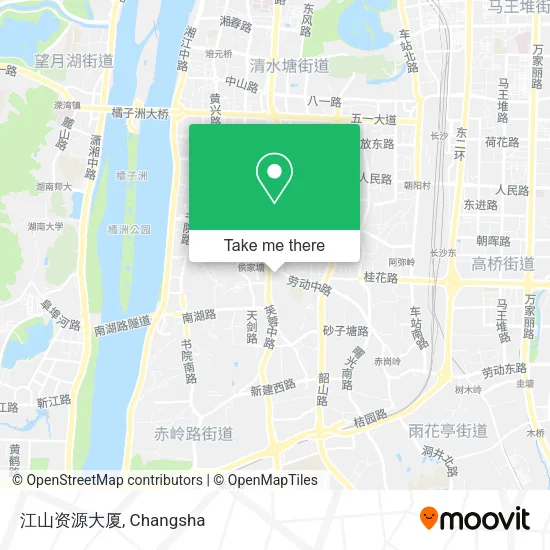 江山资源大厦 map